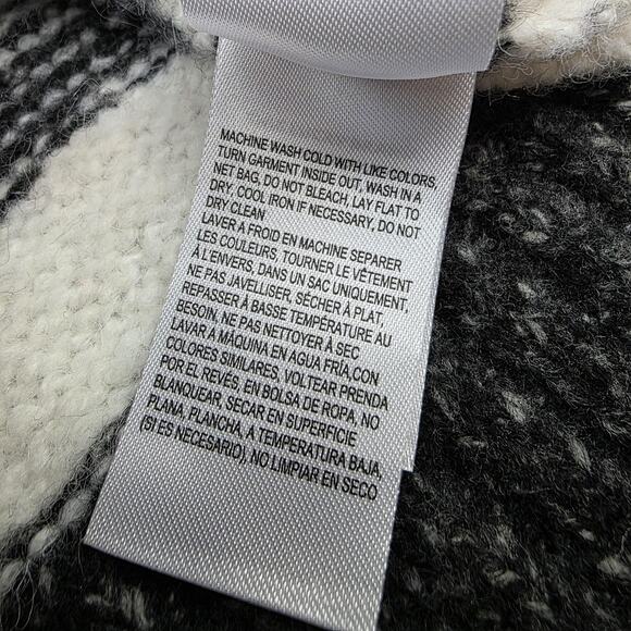 Lucky Brand Sweater Womens Medium Geometric Atzec Crewneck Pullover Soft Knit - Picture 14 of 16